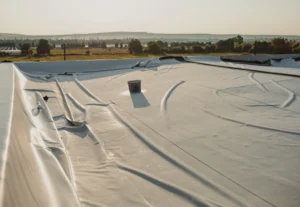ongoing tpo roofing installation